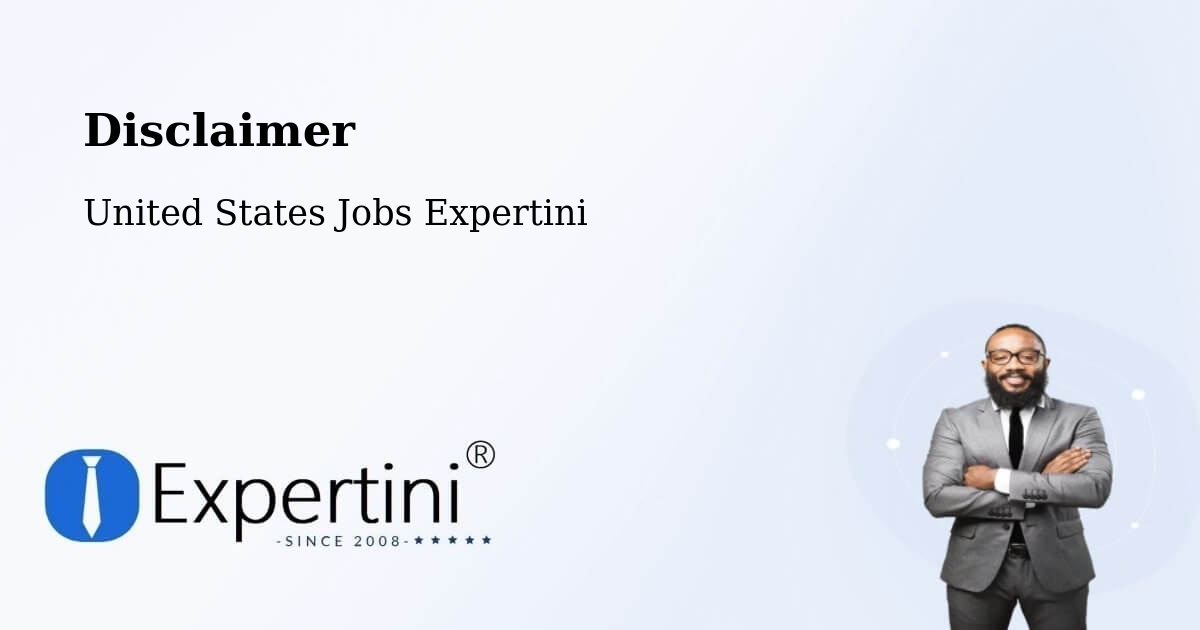 Disclaimer – Placentia - United States Jobs Expertini